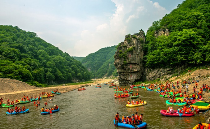 红河谷漂流一游日
